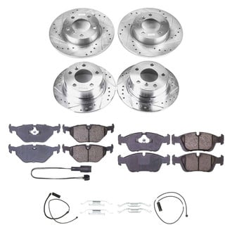 Callahan Brake Parts® - Drilled and Slotted Front and Rear Brake Kit