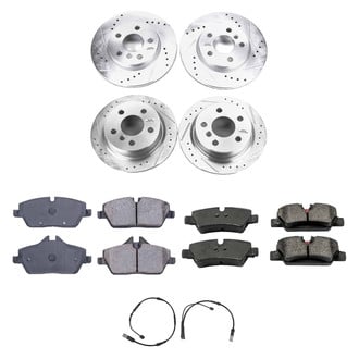 Callahan Brake Parts® - Drilled and Slotted Front and Rear Brake Kit