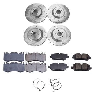 Callahan Brake Parts® - Drilled and Slotted Front and Rear Brake Kit