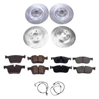 Callahan Brake Parts® - Drilled and Slotted Front and Rear Brake Kit