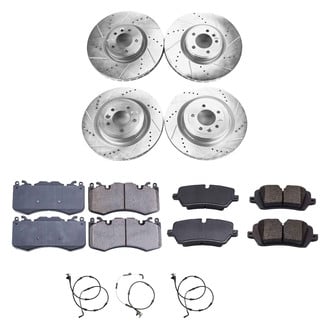 Callahan Brake Parts® - Drilled and Slotted Front and Rear Brake Kit