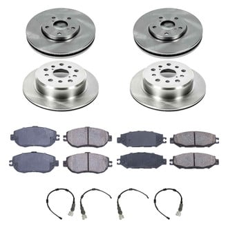 Callahan Brake Parts® - Plain Brake Kit