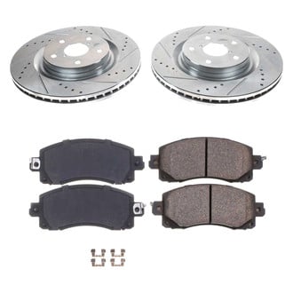 Callahan Brake Parts® - Drilled & Slotted Brake Kit