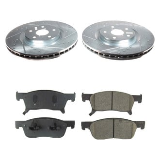 Callahan Brake Parts® - Drilled & Slotted Brake Kit