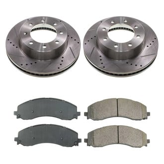 Callahan Brake Parts® - Drilled & Slotted Brake Kit
