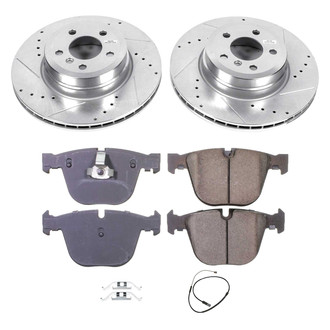 Callahan Brake Parts® - Drilled and Slotted Rear Brake Kit