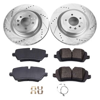 Callahan Brake Parts® - Drilled and Slotted Rear Brake Kit