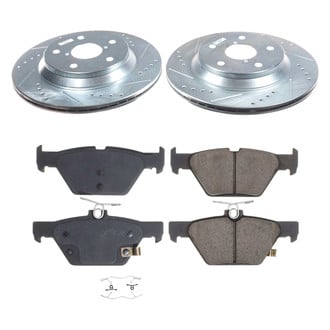 Callahan Brake Parts® - Drilled and Slotted Rear Brake Kit