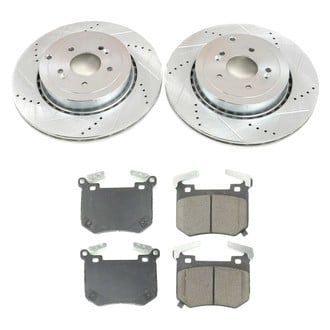 Callahan Brake Parts® - Drilled & Slotted Brake Kit