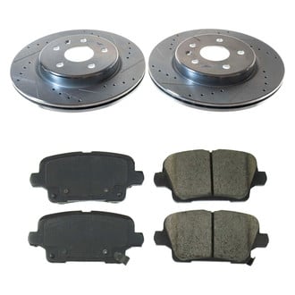 Callahan Brake Parts® - Drilled & Slotted Brake Kit