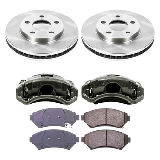 Callahan Brake Parts® - Plain Brake Kit with Calipers