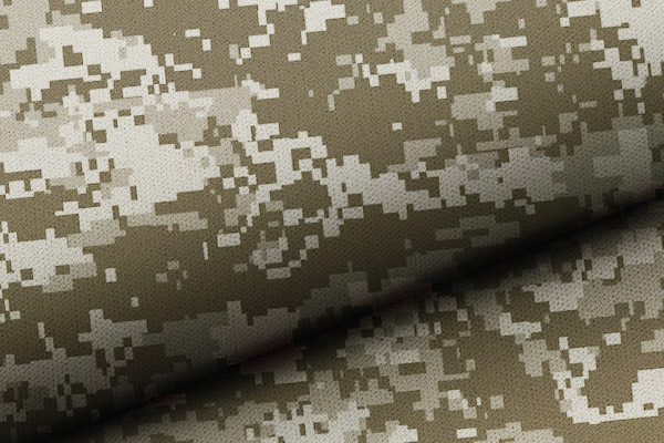 Digital Desert Camouflage Material