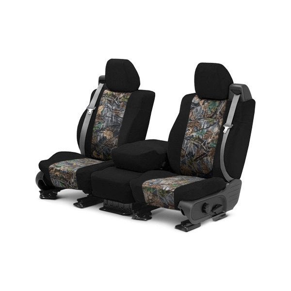  CalTrend® - Camouflage 1st Row Hunter & Black Custom Seat Covers