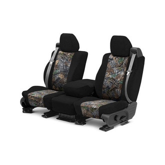 CalTrend® - Camouflage 1st Row Hunter & Black Custom Seat Covers
