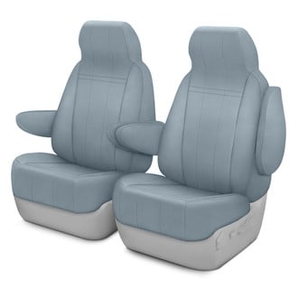 CalTrend® - Cordura 1st Row Light Gray Custom Seat Covers