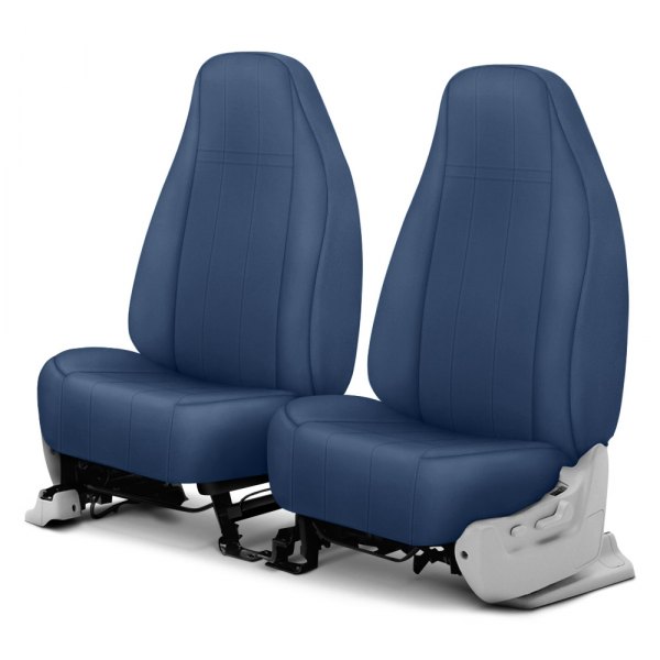  CalTrend® - Cordura 1st Row Blue Custom Seat Covers