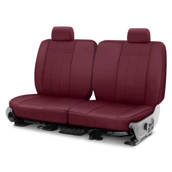  CalTrend® - Cordura 3rd Row Burgandy Custom Seat Covers