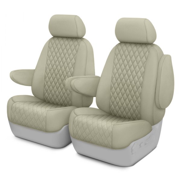  CalTrend® - Diamond Quilted 2nd Row Sandstone Custom Seat Covers