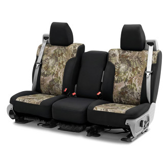 CalTrend® - Kryptek™ Cordura 2nd Row Highlander & Black Custom Seat Covers