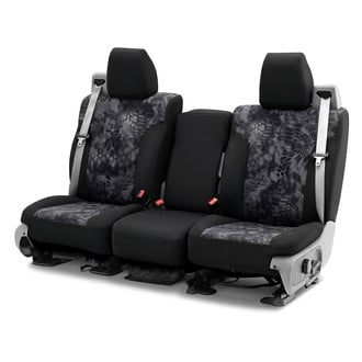 CalTrend® - Kryptek™ Cordura 2nd Row Typhon & Black Custom Seat Covers