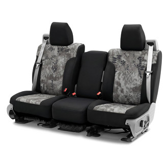 CalTrend® - Kryptek™ Cordura 2nd Row Raid & Black Custom Seat Covers