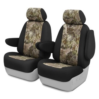 CalTrend® - Kryptek™ Cordura 1st Row Highlander & Black Custom Seat Covers