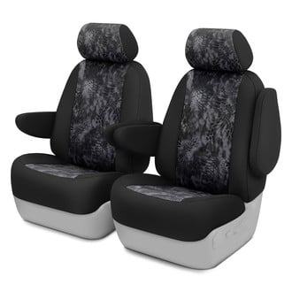 CalTrend® - Kryptek™ Cordura 1st Row Typhon & Black Custom Seat Covers