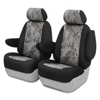 CalTrend® - Kryptek™ Cordura 1st Row Raid & Black Custom Seat Covers