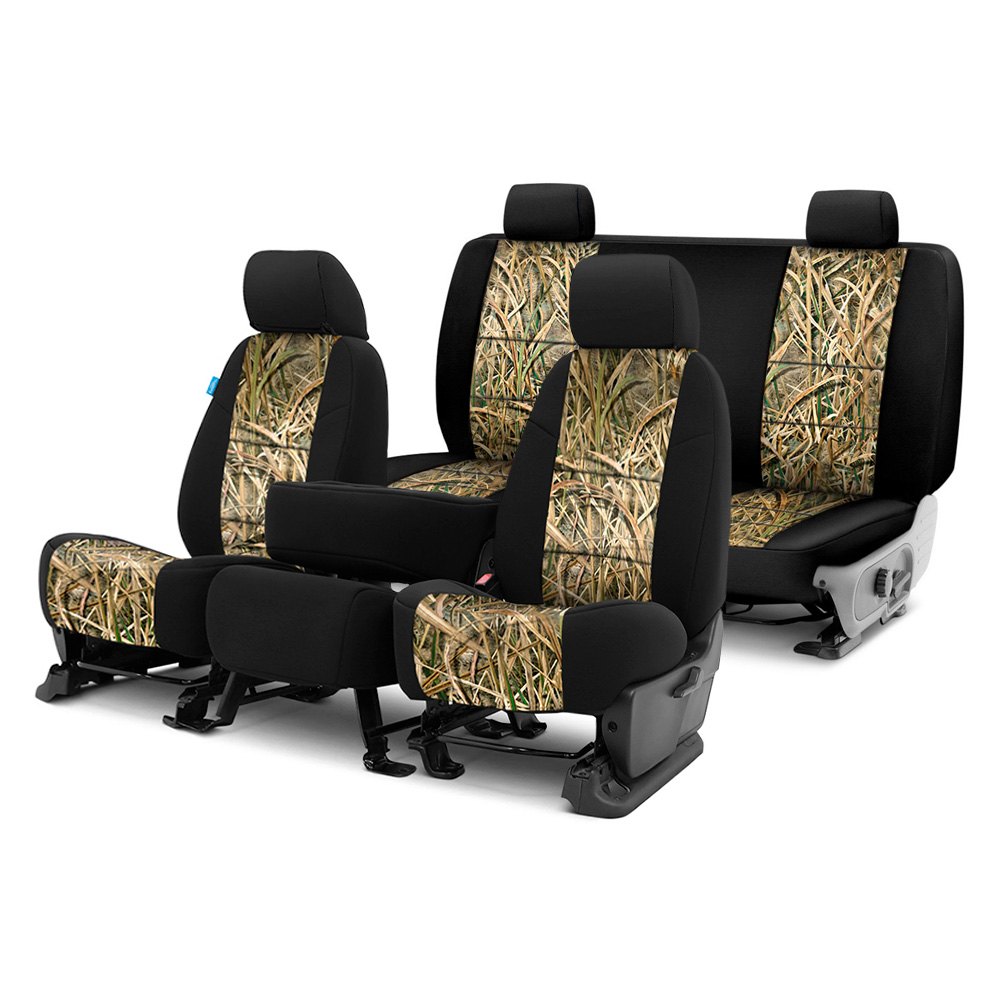 CalTrend® Chevy Colorado 2018 Mossy Oak® Camo Custom Seat Covers