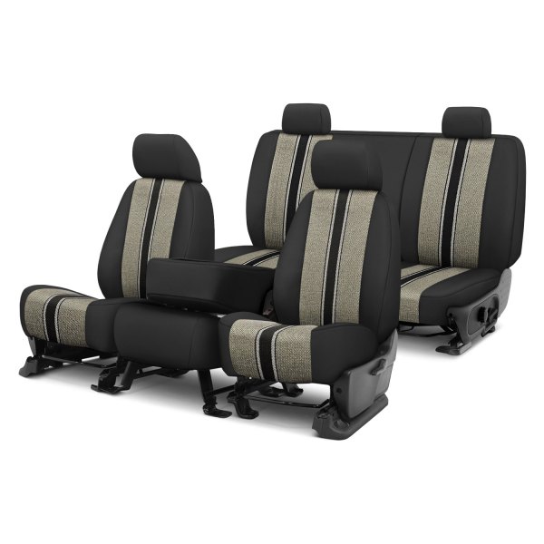  CalTrend® - Treated Fabric Saddle Blanket Custom Seat Covers