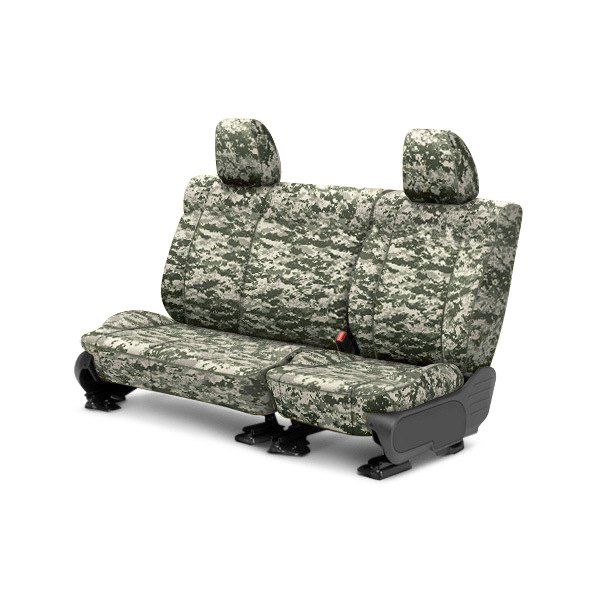  CalTrend® - Camouflage 3rd Row Digital Forest Custom Seat Covers