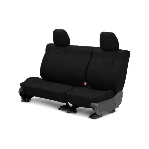  CalTrend® - DuraPlus 2nd Row Black Custom Seat Covers