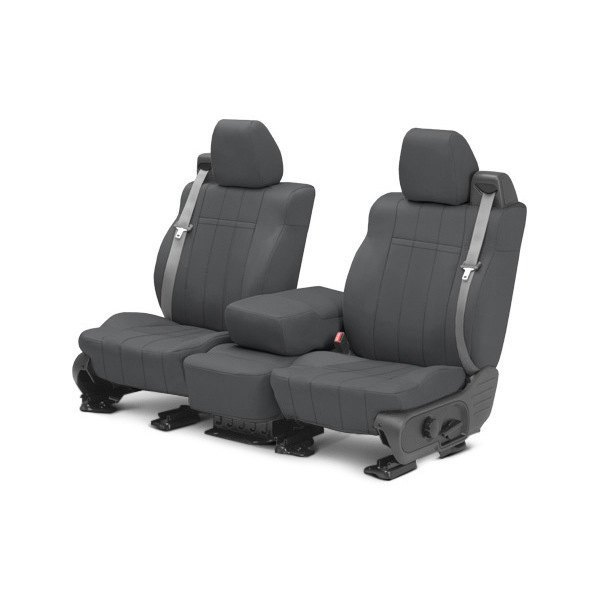  CalTrend® - NeoSupreme 1st Row Charcoal Custom Seat Covers