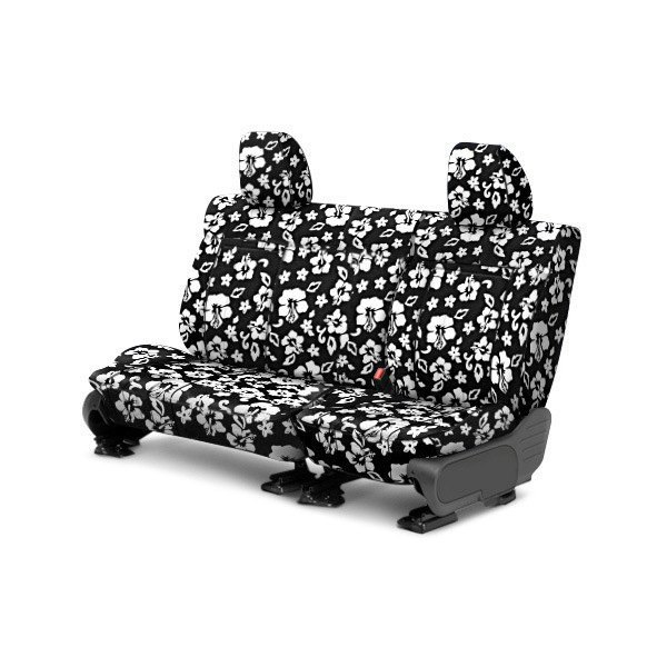  CalTrend® - NeoSupreme 3rd Row Hawaiian Black Custom Seat Covers