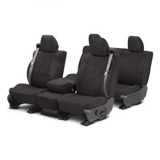 UKB4C Modern Black Front Set Car Seat Covers for Toyota Previa All Models