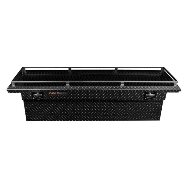 Cam-Locker® - King Size Low Profile Deep Single Lid Crossover Tool Box with Rail