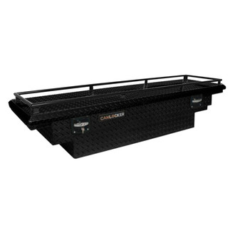 Cam-Locker® - Low Profile Full Notches Single Lid York Crossover Tool Box with Rail