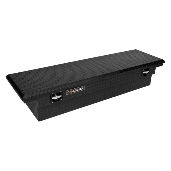 Cam-Locker® - Matte Black King Size Low Profile Single Lid Crossover Tool Box