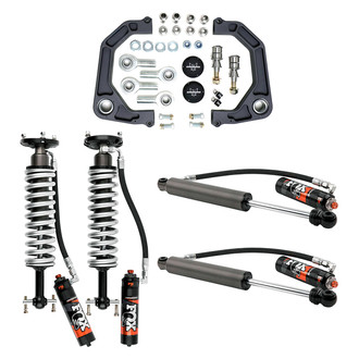Camburg® - 0"-3.5" KINETIK Series FOX 2.5 Performance Elite Front and Rear Suspension Lift Kit