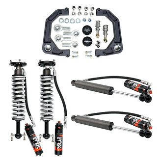 Camburg® - 0"-1.5" KINETIK Series FOX 2.5 Performance Elite Front and Rear Suspension Lift Kit