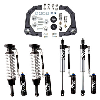 Camburg® - 0"-3" KINETIK Series Fox 2.5 Factory Front and Rear Suspension Lift Kit