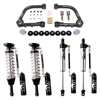 Camburg® - 0"-3" Fox 2.5 Factory Front and Rear Suspension Lift Kit
