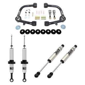 Camburg® - 0"-2" FOX 2.0 Performance S/R Series Front and Rear Suspension Lift Kit