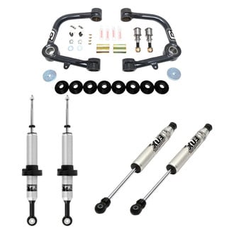 Camburg® CAM-310152-X - 0"-2" FOX 2.0 Performance S/R Series Front and Rear Suspension Lift Kit