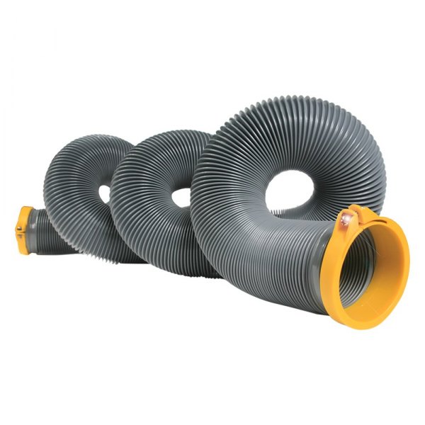 Camco® - Self-Clamping™ 15' Gray Sewer Hose