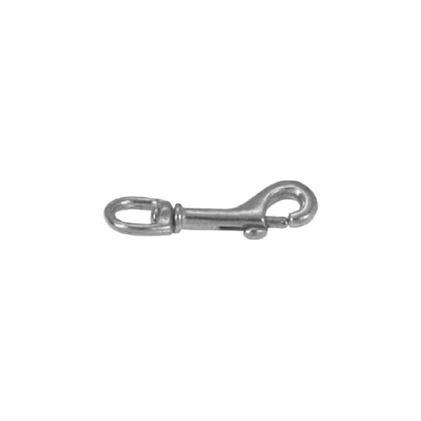 Campbell Chain & Fittings® - 1-1/4" Polished Steel Swivel Round Eye Snap