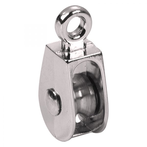 Campbell Chain & Fittings® - 2" Nickel Plated Single Rigid Eye Pulley