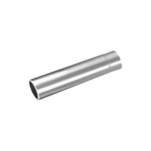 Thunderbolt® - Hi-Polished Stainless Steel Pencil Style Round Rolled Edge Straight Cut Polished Exhaust Tip