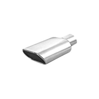 Thunderbolt® - Hi-Polished Oval Weld-On Polished Exhaust Tip