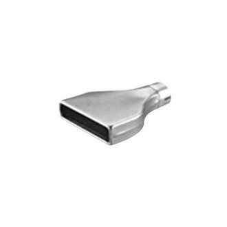 Thunderbolt® - Hi-Polished Camaro Style Square Straight Cut Weld-On Exhaust Tip